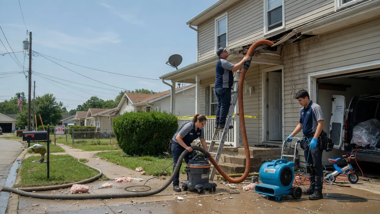 Water Damage Restoration in Start, LA near me